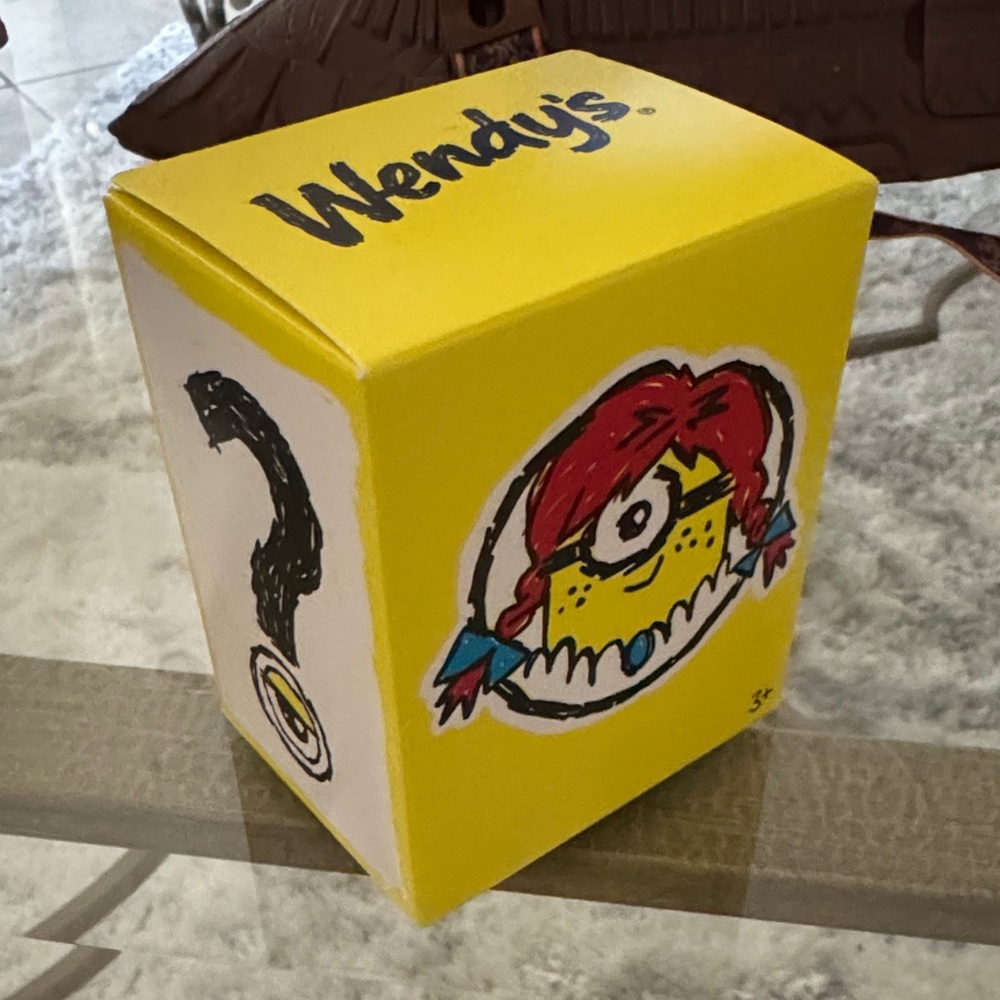 Wendy’s Adult Happy Meal Minions Unknown Mystery toy Factory Sealed